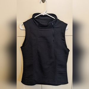 Women's Black Under Armour Vest. Size: Medium